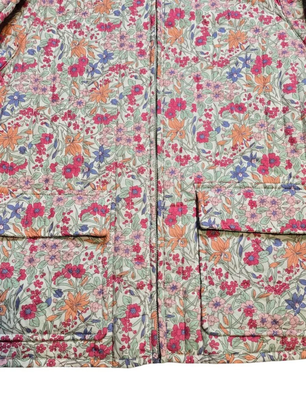 Bagatelle Women’s Quilted Spring Floral‎ Jacket L
